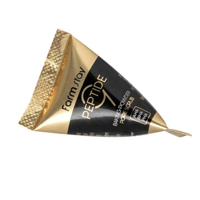 Очищающий скраб с пептидным комплексом Farmstay Peptide 9 Baking Powder Pore Scrub 7g (06.2026), фото 3 Очищающий скраб с пептидным комплексом Farmstay Peptide 9 Baking Powder Pore Scrub 7g (06.2026), фото 3